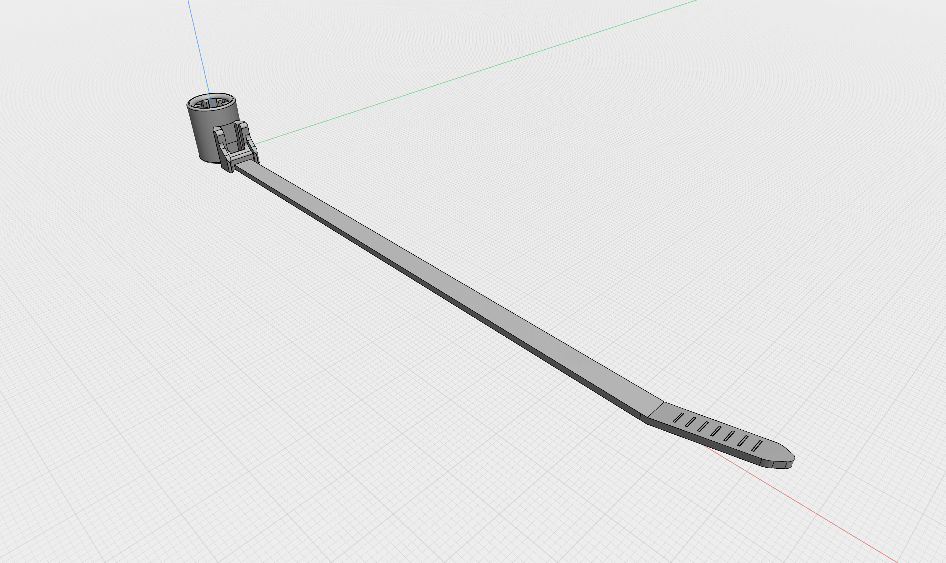 1-piece fixing ties for weld studs , M5