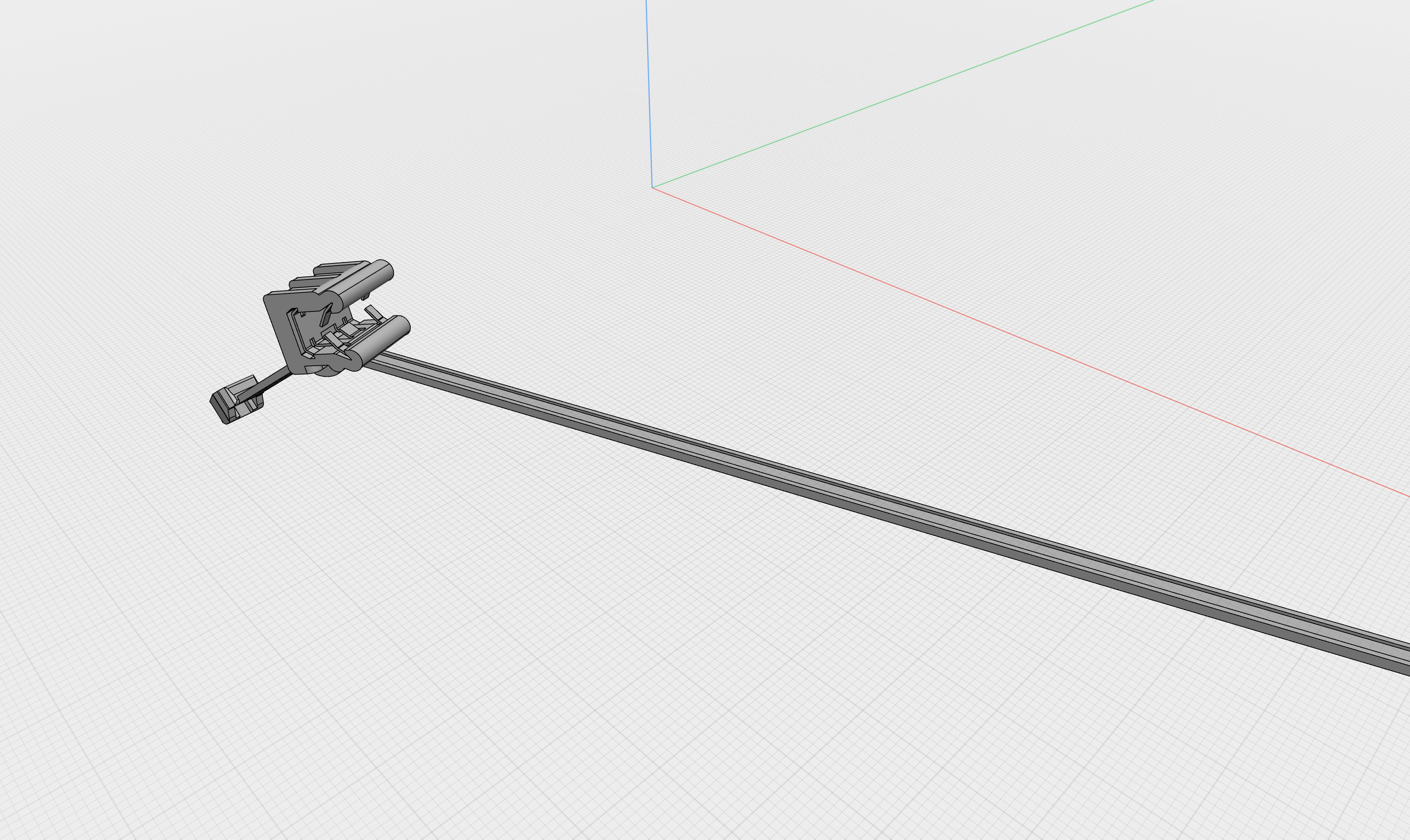 2-Piece Fixing Ties for Edges, 3,0 - 6,0 mm